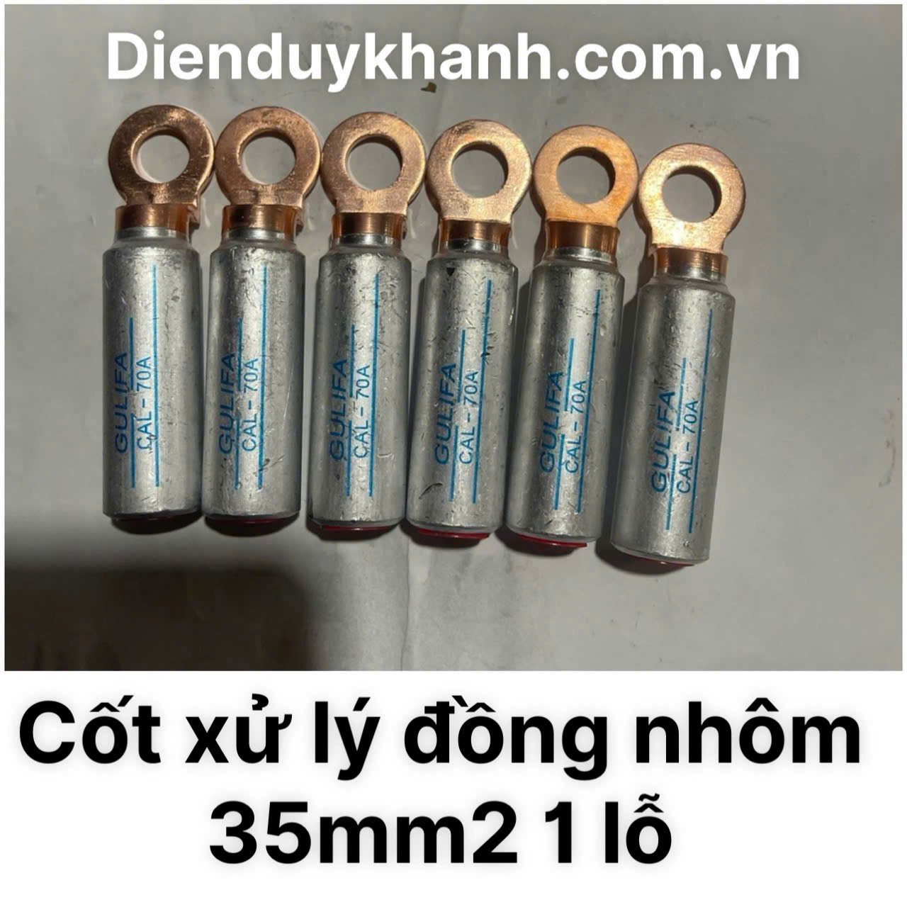 Đầu Cốt Xử Lý Đồng Nhôm 35mm2 1 Lỗ